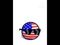Los aliados de Rusia(créditos a @novaxs )|#countryballs #humor #shorts