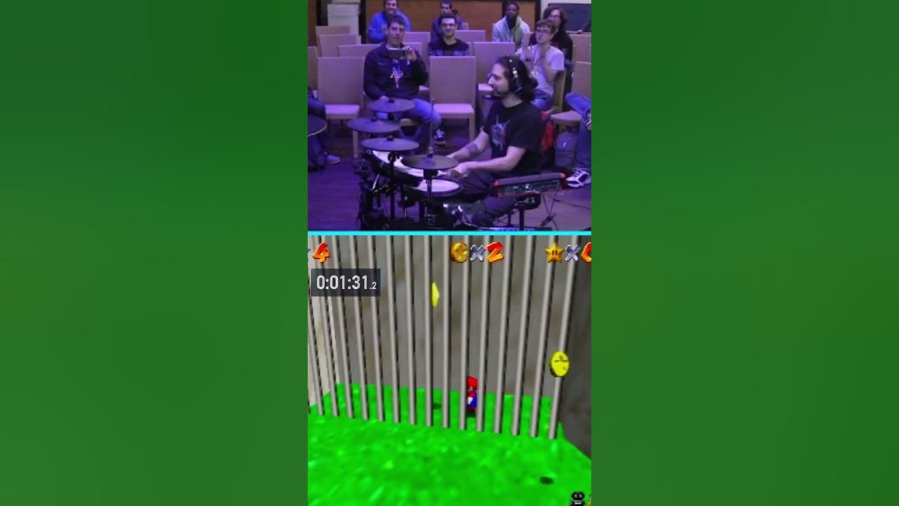 LIVE DRUM BOMB CLIP from the latest WR SM64 Drum Speedrun PACE Fall LIVE DRUM BOMB CLIP from the latest WR SM64 Drum Speedrun PACE Fall