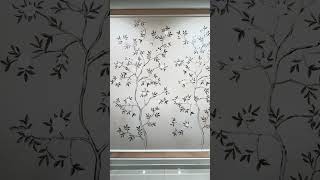 When Hand-Painted Trees Meet Metallic Elegance Chino Series By Space Of Joy