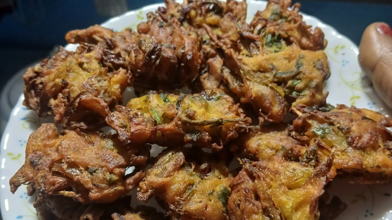 Shaam aur subha k time mein yeh wala bhajia banakar khaiye ek dum acha lagega