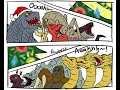Godzilla KOTM | Mothra's Christmas Party (Godzilla Comic Dub)