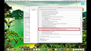 How to add Spanish - English Dictionary on macbook - Mac OS X
