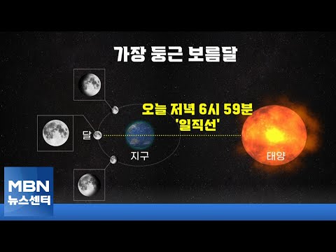 <strong>100년</strong> 만에 가장 둥근 추석 보름달 &amp;#39;둥실&amp;#39;…시민들 풍요·행운 빌어 [<strong>MBN</strong> 뉴스센터]