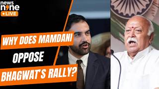 Mamdani vs RSS: New York Mayor Opposes Mohan Bhagwat’s MSG Event | News9 screenshot 3