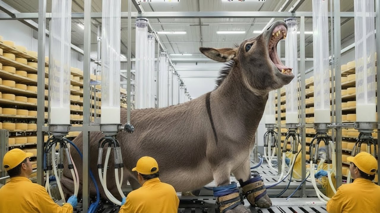 EŞEK SÜTÜ FABRİKASI: DÜNYANIN EN PAHALI PEYNİRİ PULE NASIL ÜRETİLİR? - (TÜM SÜREÇ)