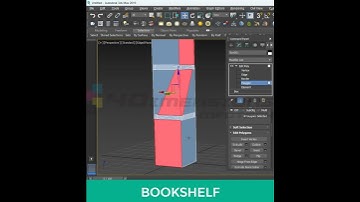 Designing a Bookshelf in 3ds Max: A Step-by-Step Tutorial #3dsmax #bookshelf #tutorial #engineering