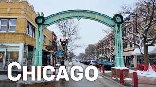 Lincoln Square, CHICAGO Neighborhood Walking Tour | December 2025