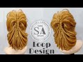 Loop design trending hairstyle by salim hairstylist salimhairacademy