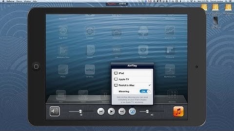 iPad mini - Screen Reflection [Test Video] [iPad Display recorder]
