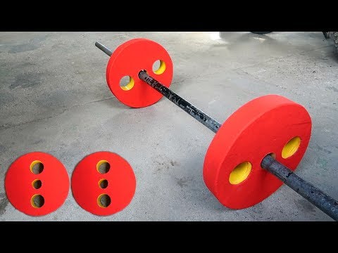 Como Fazer Discos de Halteres de Concreto Caseiros – Guia Fácil