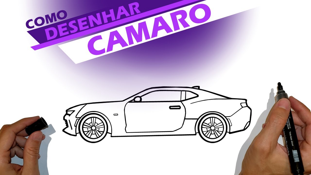 Camaro - Como desenhar - YouTube