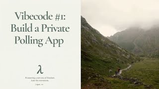 Vibecode #1: Build a Private Voting App