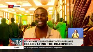 Noc - K Hosts A Welcome Reception For The Kenyan Olympics 2024 Team