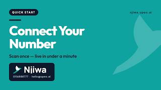 Connect Your WhatsApp Number to Njiwa in Under a Minute