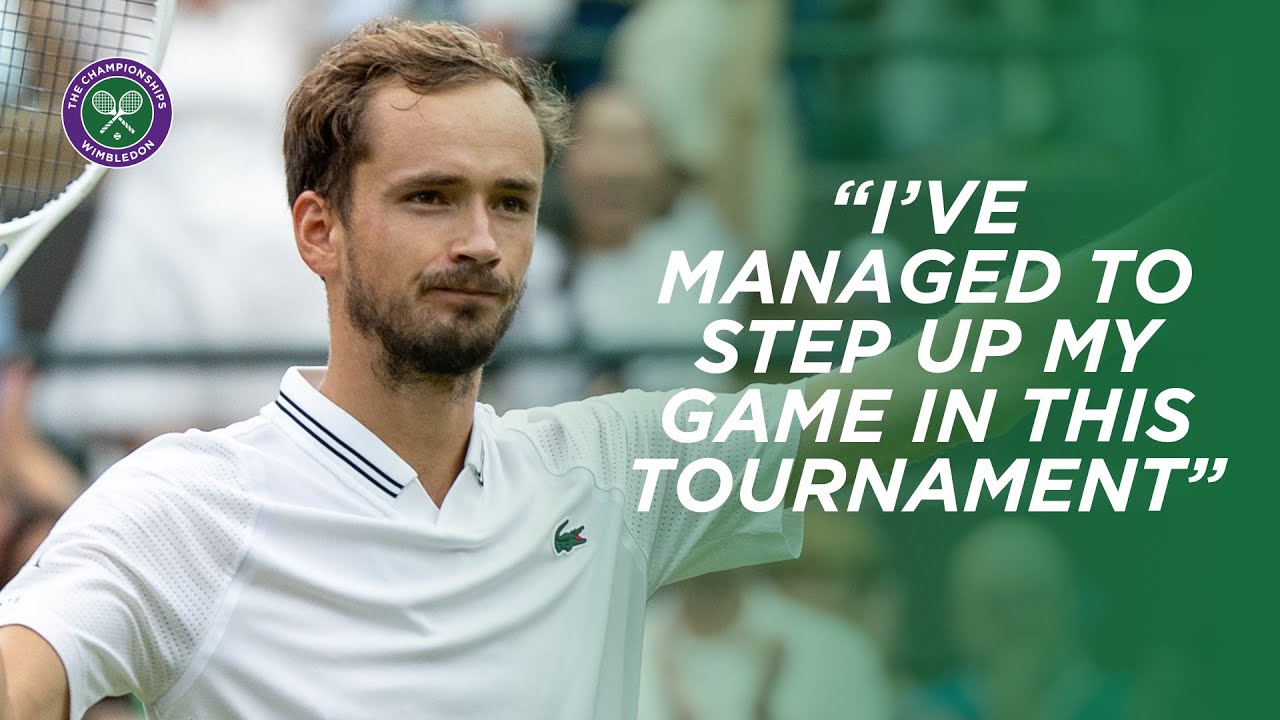 Daniil Medvedev Quarter-Finals Press Conference Wimbledon 2023