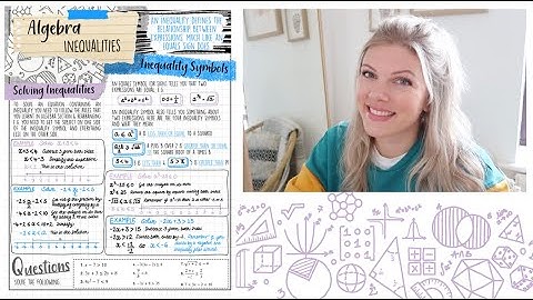 GCSE (Years 10 & 11) Maths Help - Algebra Section 9 Inequalities