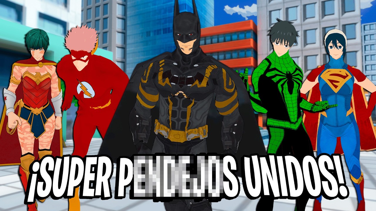 Que PASARIA si SUKUNA y  GOJO fueran SUPER HEROES!! | JUJUTSU KAISEN VR