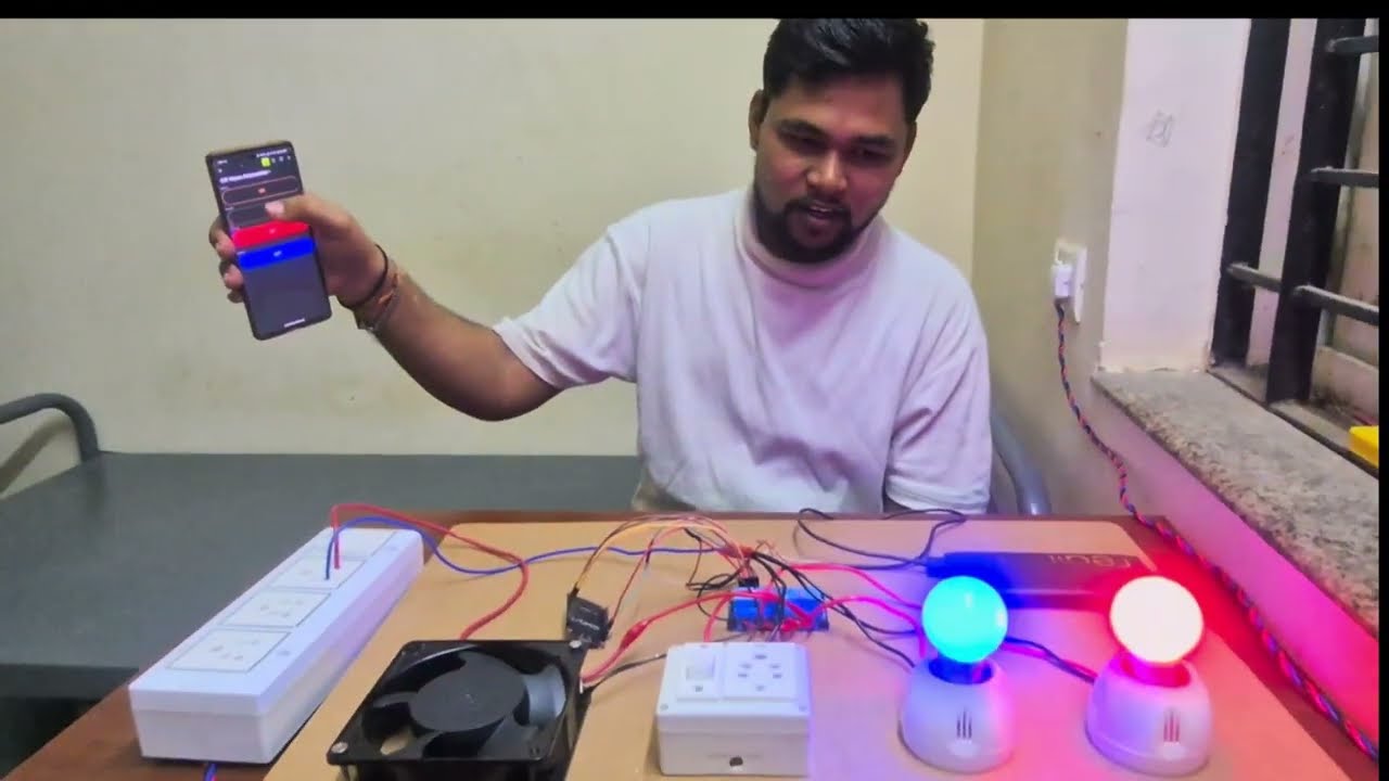 IOT Based Home Automation Project ESP8266 NODE MCU