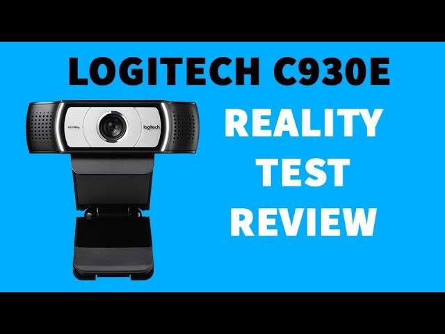 deed het Fantasierijk Verhoogd LOGITECH C930E WebCam Full Review - YouTube
