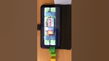 Domino chain time bomb #dominoes #domino #fallingdlminoes #timer an app like a bomb topples dominoes