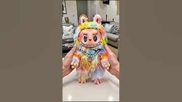 He Found the Secret Labubu… She Found the Impossible! 🌈😱 #labubu #labubuunboxing #viral
