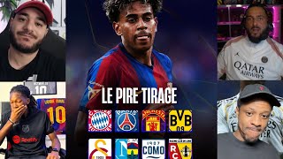 🚨😱PSG,BAYERN,UNITED ,DORTMUND :LE TIRAGE DE LA MORT FAIT PANIQUER LES SUPPORTERS BARCELONAIS !