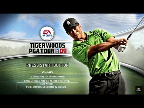 Tiger Woods PGA Tour 09 -- Gameplay (PS3)