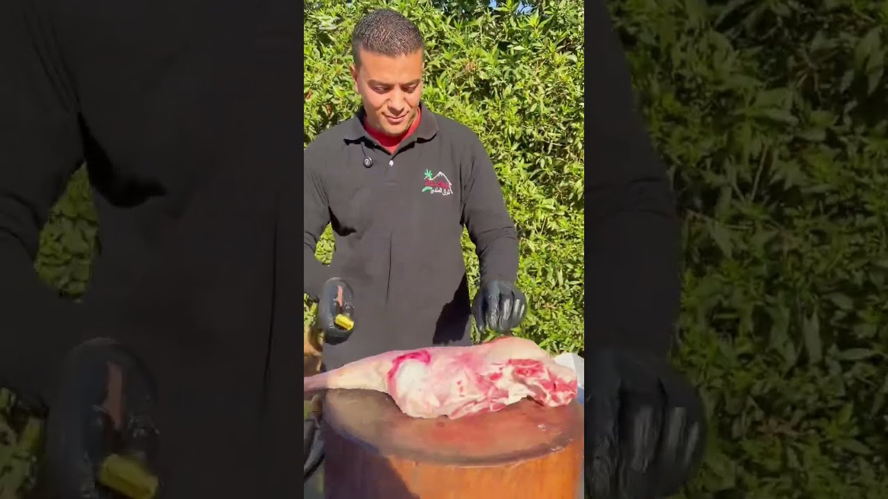 لحم مندي واحلى طعم من خيم المندي #أكل_الشارع #food #كرداسه 