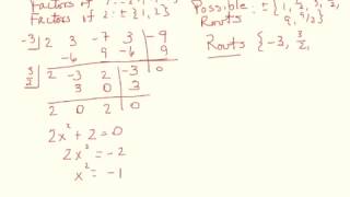 Finding Rational Roots