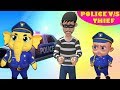 Police Chase Thief Car | Police Save The Bag From Bad Guy | Police Car Chase | Kids Videos | Emmie