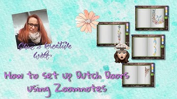 How to set up flipping Dutch Doors using Zoomnotes *English subtitled*
