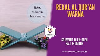 Jual Rekal Rehal Kayu Warna Alas Baca Al  Quran  Ukuran 