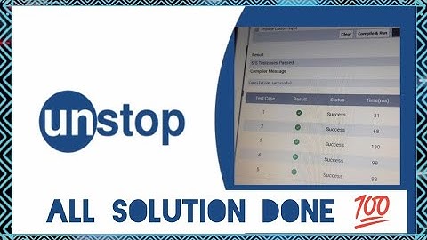 Unstop Hiring Challenge Solution 