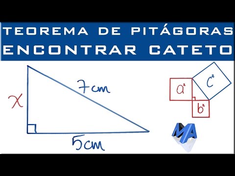 Video: Cómo Calcular La Longitud Del Cateto De Un Triángulo Rectángulo