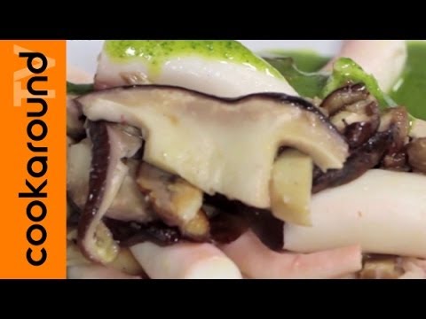 Polpo e funghi porcini / Antipasto sfizioso di pesce