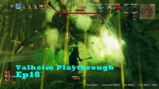 Fighting Bonemass - Valheim Playthrough Ep18