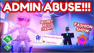 🔴 How To Get the SECRET GLORMY ITEM, Admin Abuse, Coco Fashion Show! #adoptme #roblox
