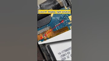 Lava A1 Display light solution #shortsfeed #mobilerepairing #phonk #shorts