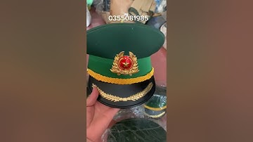 Mũ kê pi SQ biên phòng hàng chuẩn cấp phát e có đủ siez Lh shop 0355081985