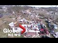 Cleanup underway after deadly tornado leaves path of destruction in Alabama