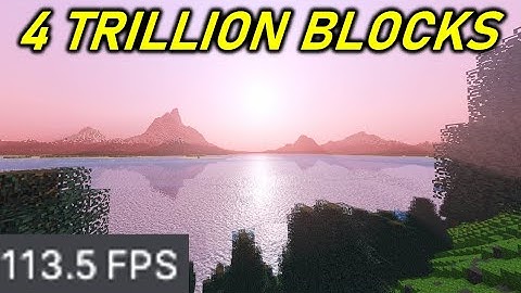 My game is 262,000 times faster than Minecraft. I