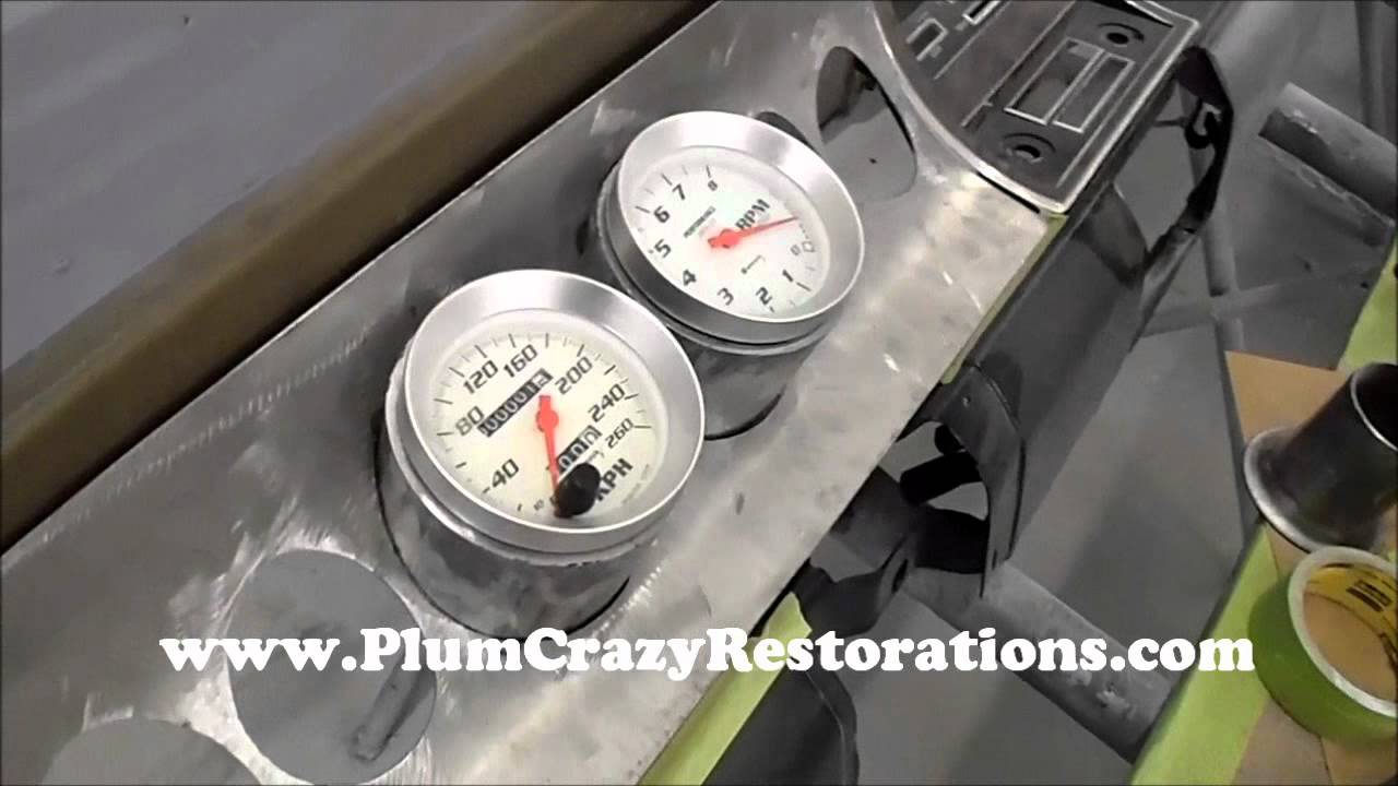 1971 Dodge Dart Custom Gauge Cluster