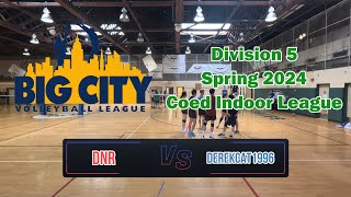 BCVB Spring 2024 Division 5 Co-Ed League DNR vs. Derekcat1996 6/3/24