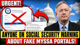 🛑 ANYONE ON SOCIAL SECURITY WARNING ABOUT FAKE MYSSA PORTALS!