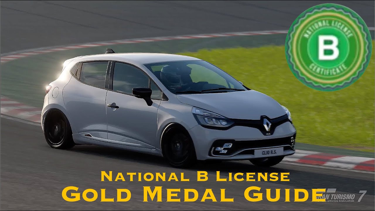 Gran Turismo 7 - National B License Gold Medal Guide - YouTube
