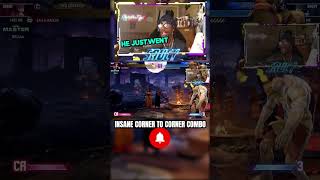 Wall to Wall Sagat Combo Damage 😱 #streetfighter6 #sf6combos