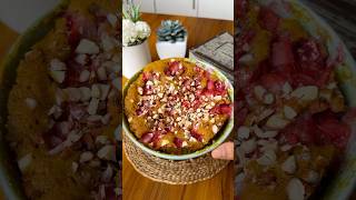 Jaggery Cake With Strawberries & Almonds