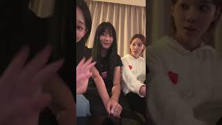 230802 에스파 윈터, 카리나, 지젤 인스타 라이브 aespa Winter, Karina, Giselle Instagram Live