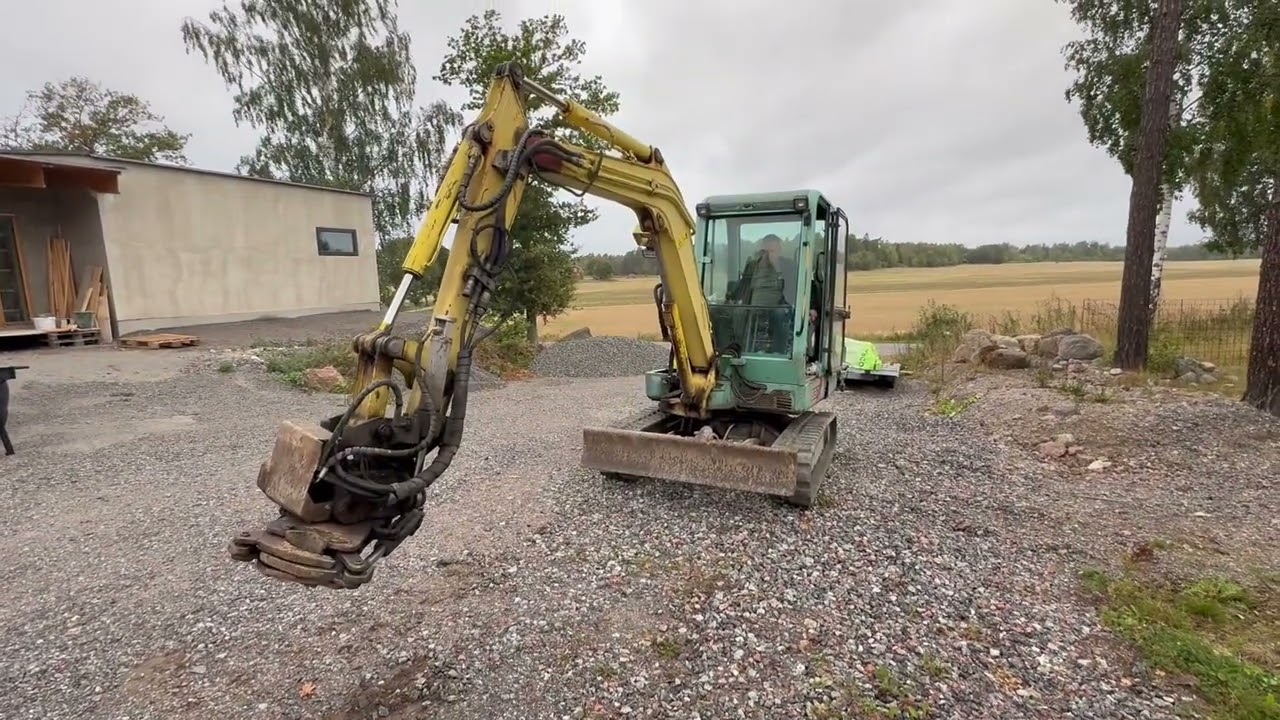 Minigrävmaskin Yanmar