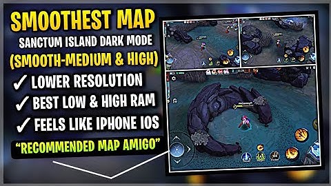 Latest Config ML Anti Lag SMOOTH MAP In Sanctum Island Dark Mode - Stable FPS [ Patch Light Chaser ]
